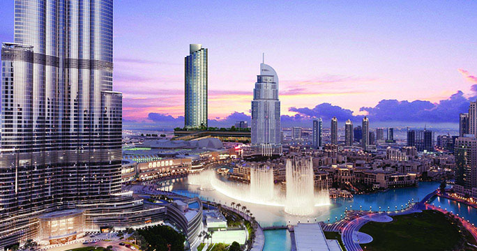 The Residence Fountain Views In Dubai