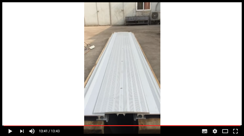 how to install floor parking expansion joint system