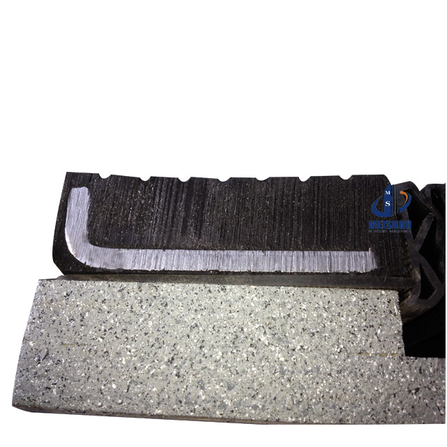 Car Parking Rubber Floor Expansion Joint Covers MSDR
