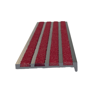 Aluminum Stair Nosing With Carborundum Insert MSSNC-59