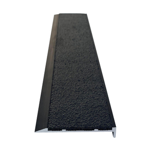 Aluminum Stair Nosing With Carborundum Insert MSSNC-19