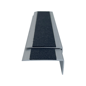 Aluminum Stair Nosing With Carborundum Insert mssnc MSSNC-25