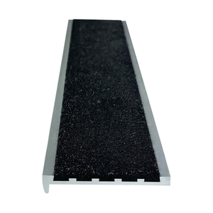 Aluminum Stair Nosing With Carborundum Insert MSSNC-36