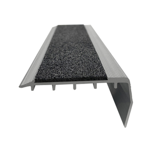 Aluminum Stair Nosing With Carborundum Insert MSSNC-33