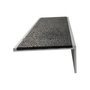 Aluminum Stair Nosing With Carborundum Insert MSSNC-53
