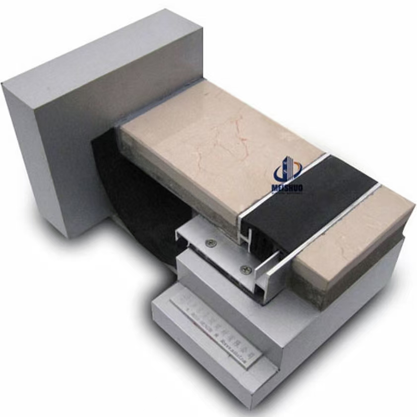 Black Rubber Floor Expansion Joint Covers MSD-QSJH