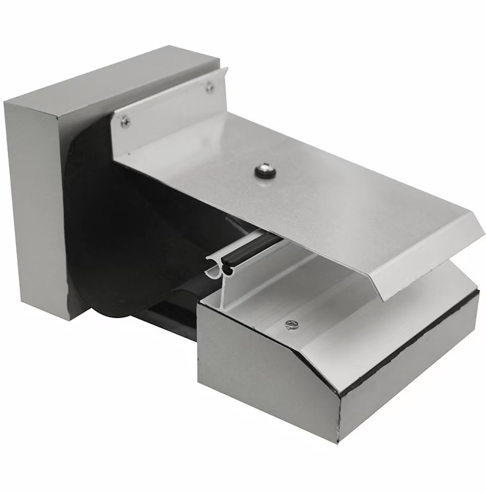 Aluminum material waterproof Roof Expansion Joint Cover MSW-QGZ