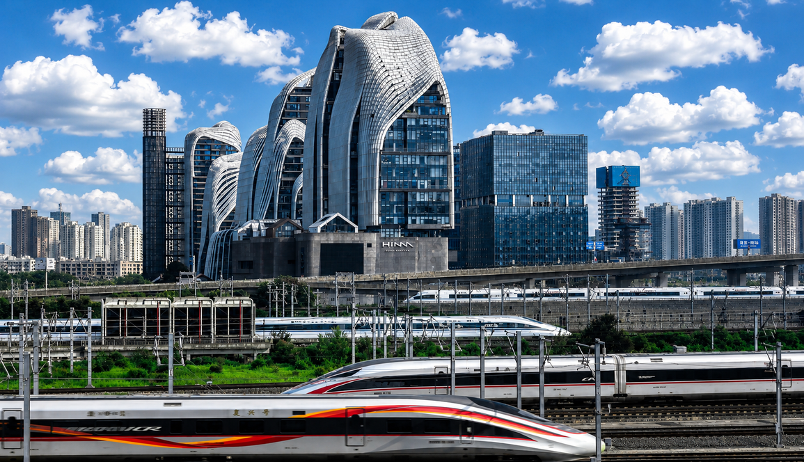 Nanjing South High Speed Train Station